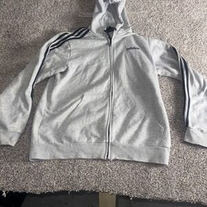 Adidas DU0476 Men's E 3S Full-Zip Track Jacket W/Pants Size Large